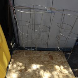 OLD GALVANIZED TOMATO TRELLIS $6 EACH