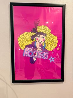 Barbie posters with frames