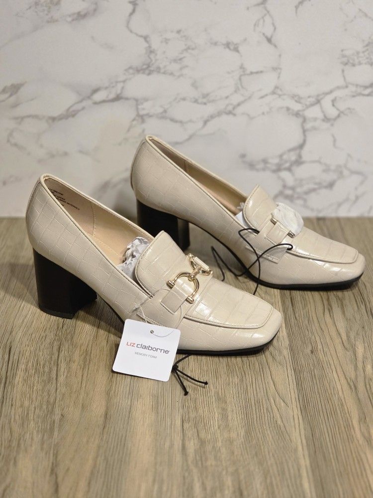 Liz Claiborne Malone Womens Moc Closed Toe Loafers