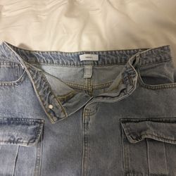 Forever 21 denim skirt 