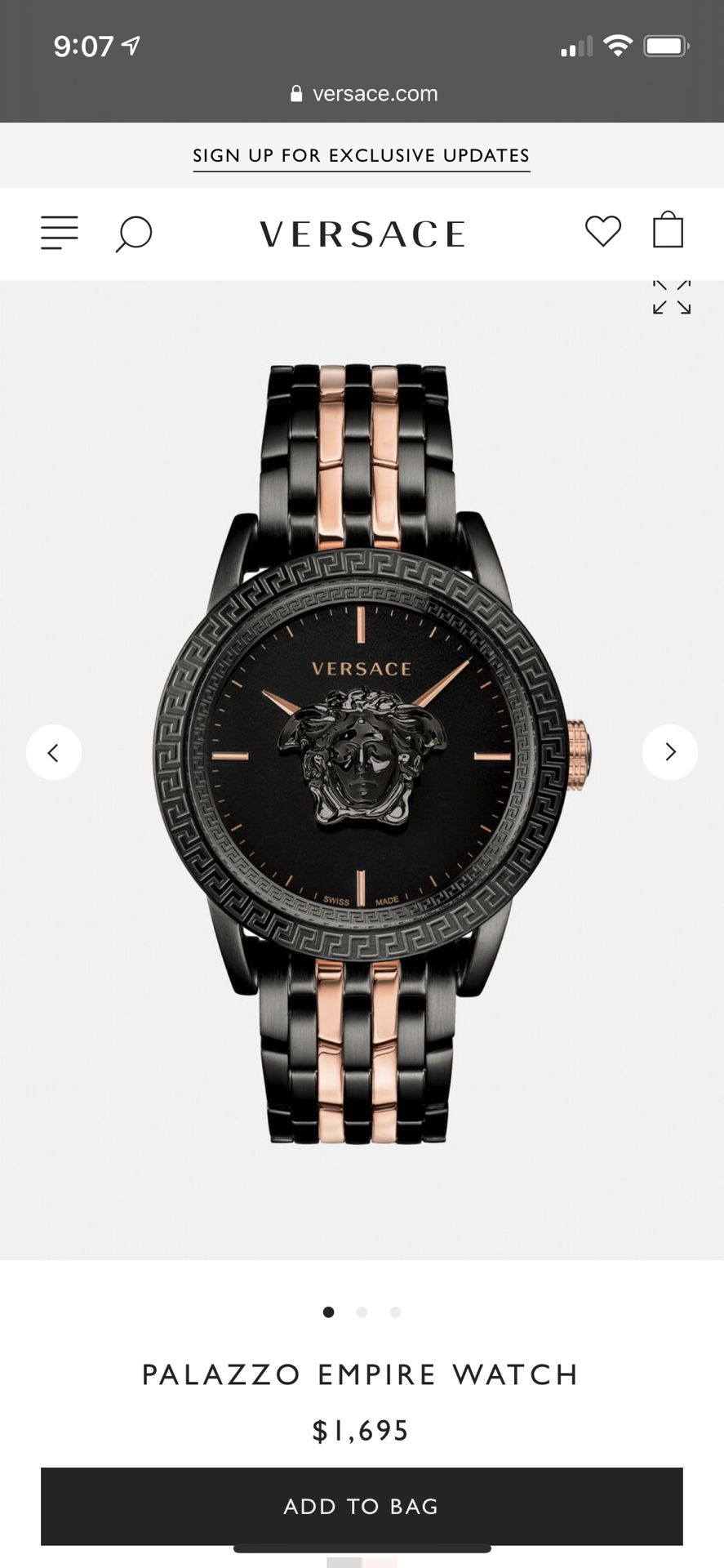 Versace Watch