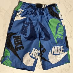 Blue Nike Boys Small Shorts