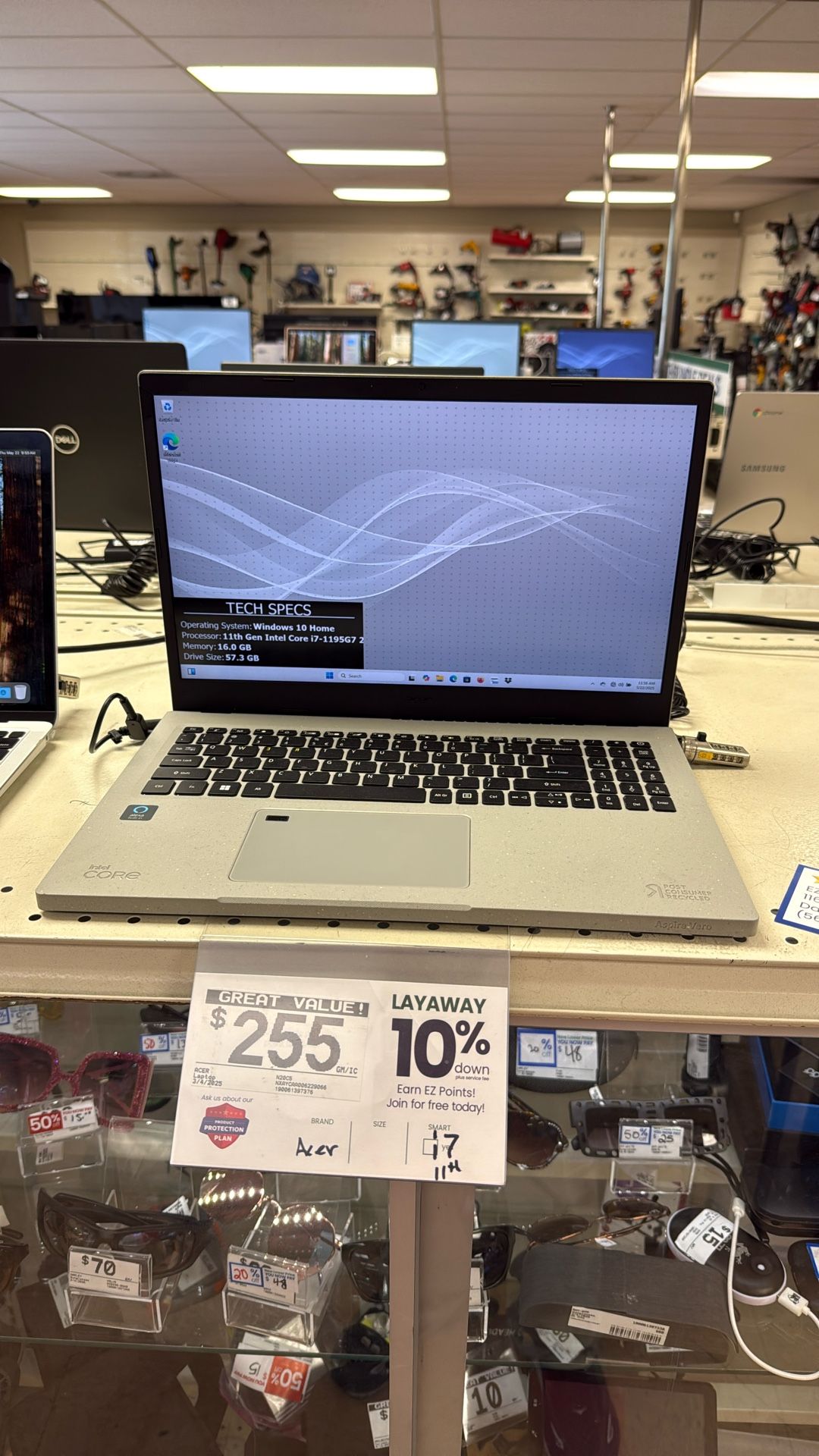 Acer Laptop Computer i7 11th Gen