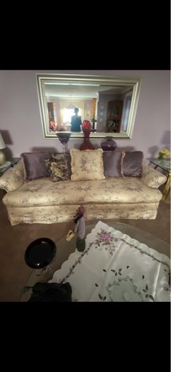 Free sofa and love seat.