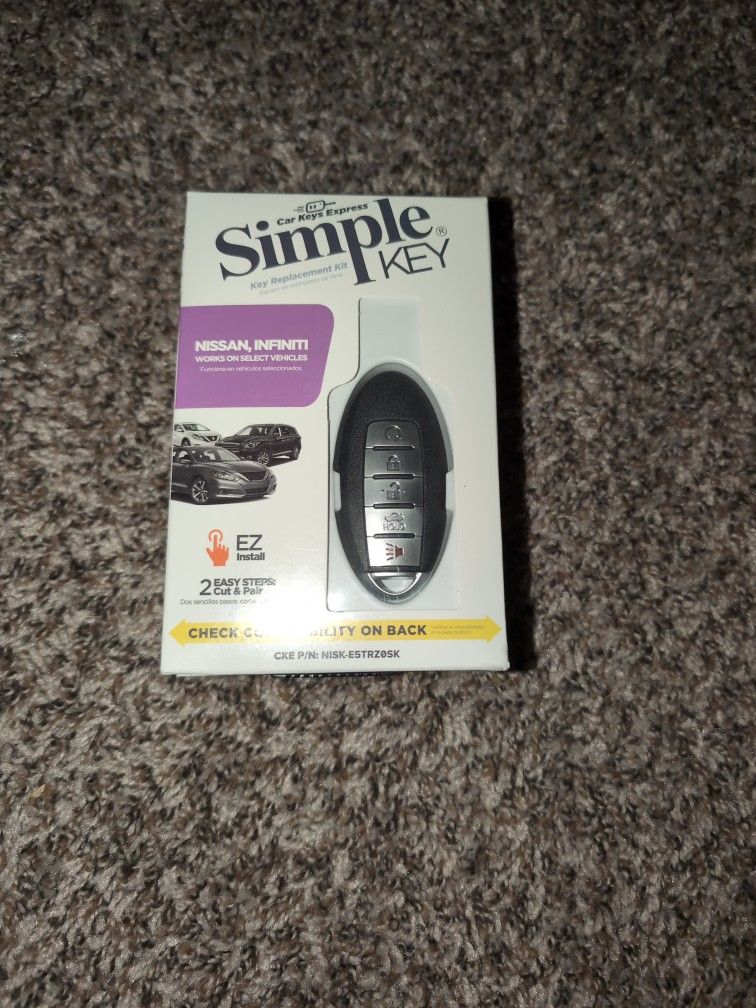 Replacement Key Fob For Nissan And Infiniti