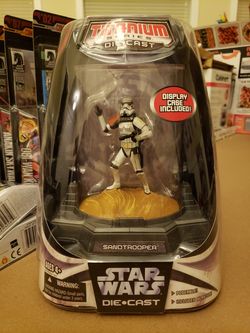 Star Wars Titanium Die Cast SandTrooper