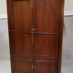 Solid Wood Tv Armoire 
