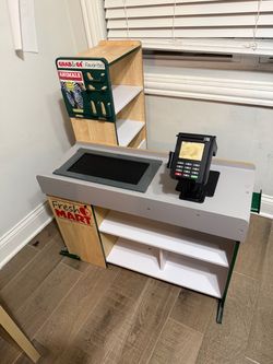 Fresh Mart Kids Toy Grocery Store Checkout