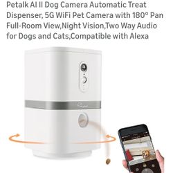 Pet Camera Treat Dispenser 