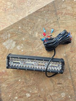 12inch 180W LED Light Bar, 18,000LM, 3-Row Flood/Spot Combo, Off-Road Fog Light for ATV, Truck, SUV, Jeep, Includes 12V Wiring Harness
