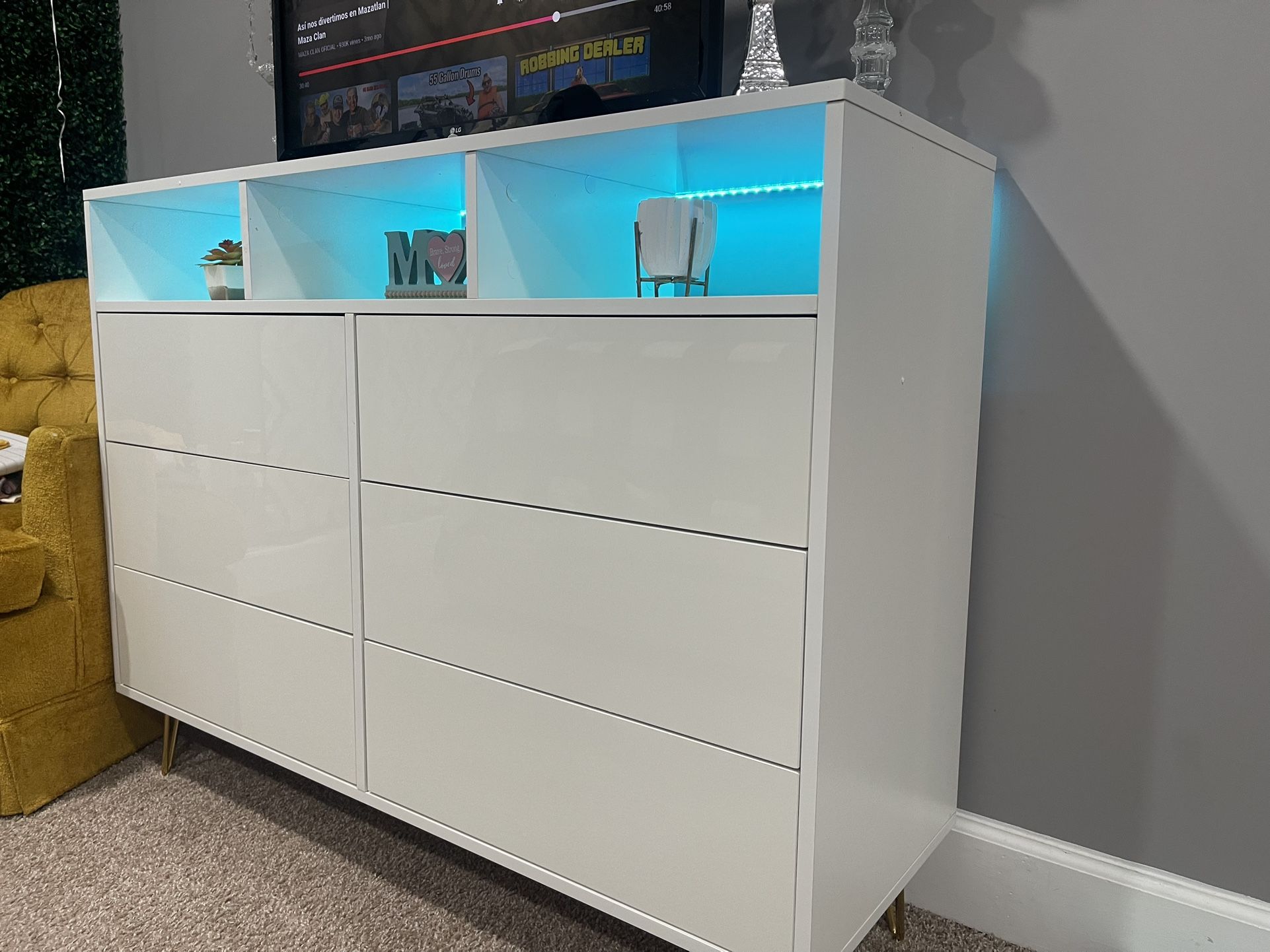 New White Dresser. Price Firm