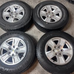 Chevrolet Silverado Wheels 17” 6x139.7