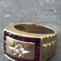 14k Solid Gold Ring 