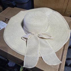 Wide Brim Straw Hat