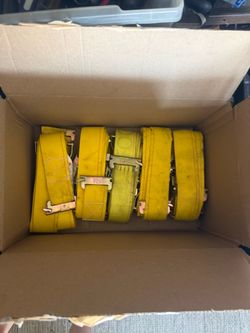 7x Ratchet Tie Down Straps