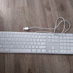 Apple Wired Keyboard (Model: A1243) For Sale 