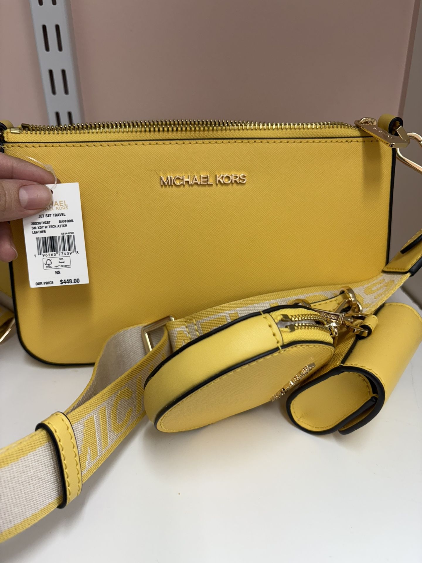 MK Crossbody + Coin Purse AirPod Case