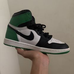 Aj1 “lucky Green” Size 7.5 M 