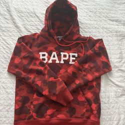 Red Bape Pullover Hoodie