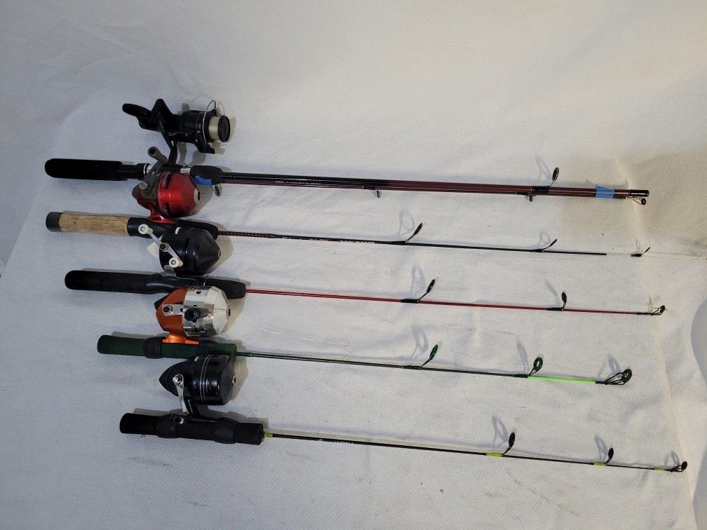 Five Fishing Rods/Reels $60