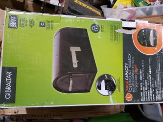 Variety of mailboxes open box