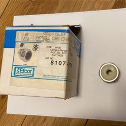 Efcor 8107-375 Strain Relief Cord Connectors Box of 10