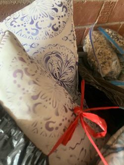 Patio furniture cushions and pillows