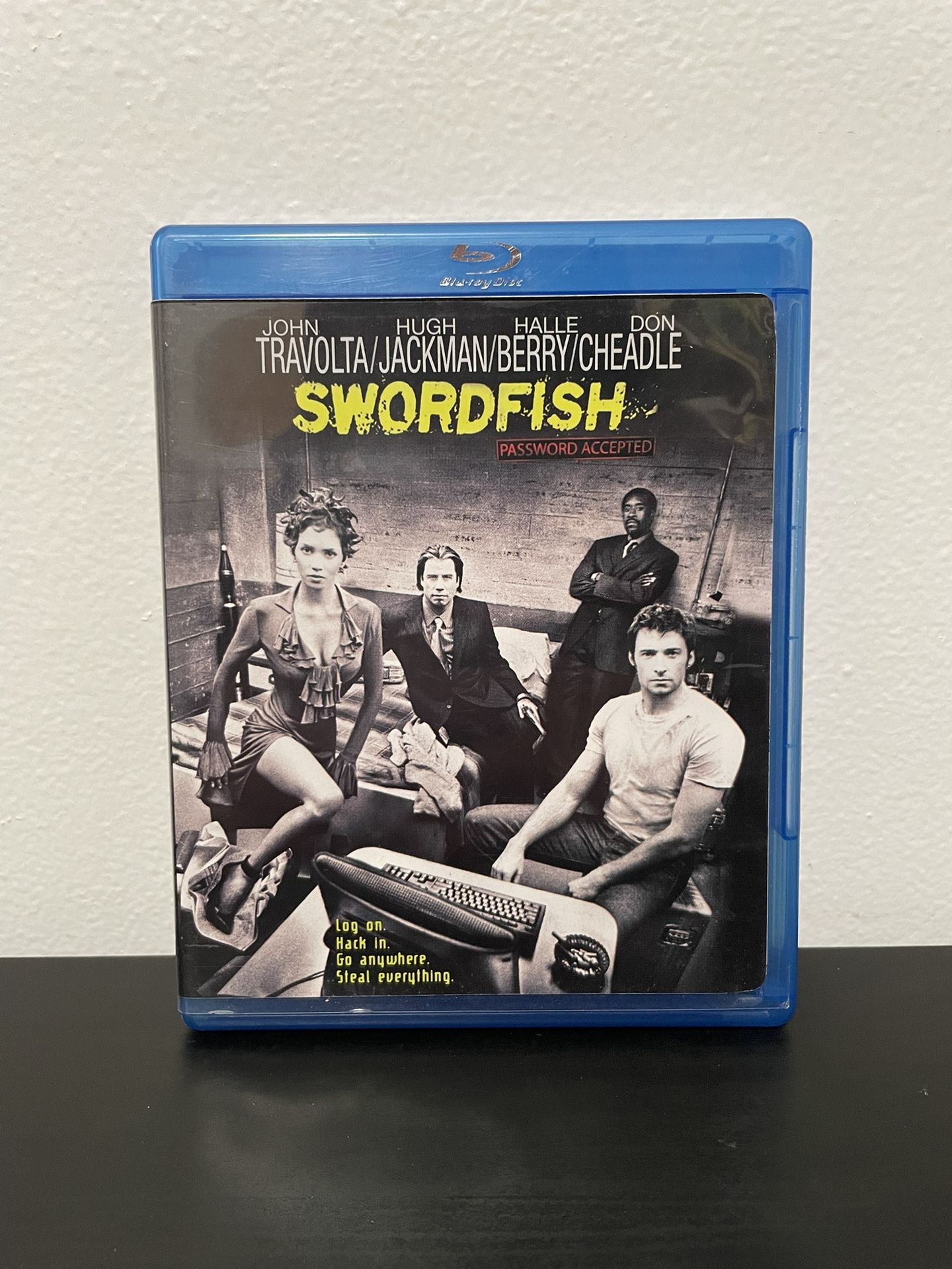 Swordfish Blu-Ray Movie John Travolta Hugh Jackman Halle Berry 2001