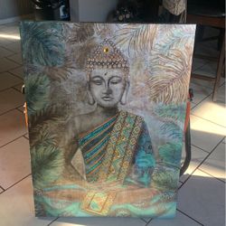 Gold And Turquoise Wall Decor 