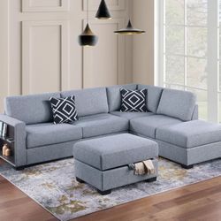 Sectional W/ottoman