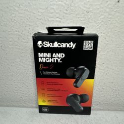 New Skullcandy Dime 2 In-Ear Wireless Earbuds, 12 Hr Battery, (Black)
