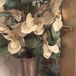 Silk Magnolia Flower  Arrangement