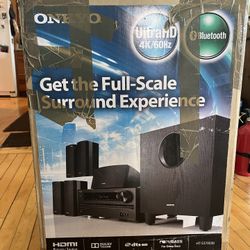 ONKYO Ultra HD 4K 60HZ Surround Sound System 