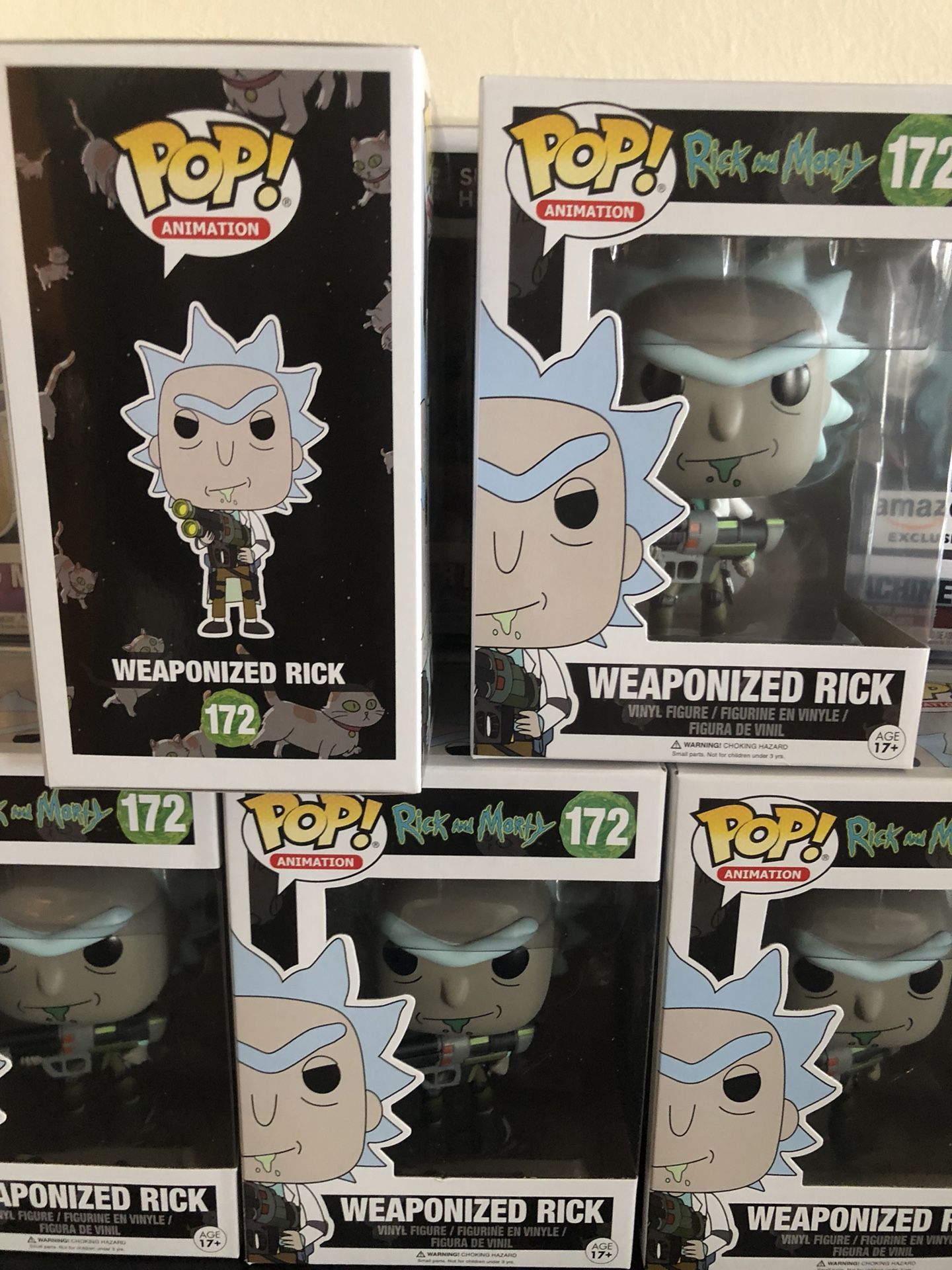 Funko Pop Rock and Morty Collectible Action Figure