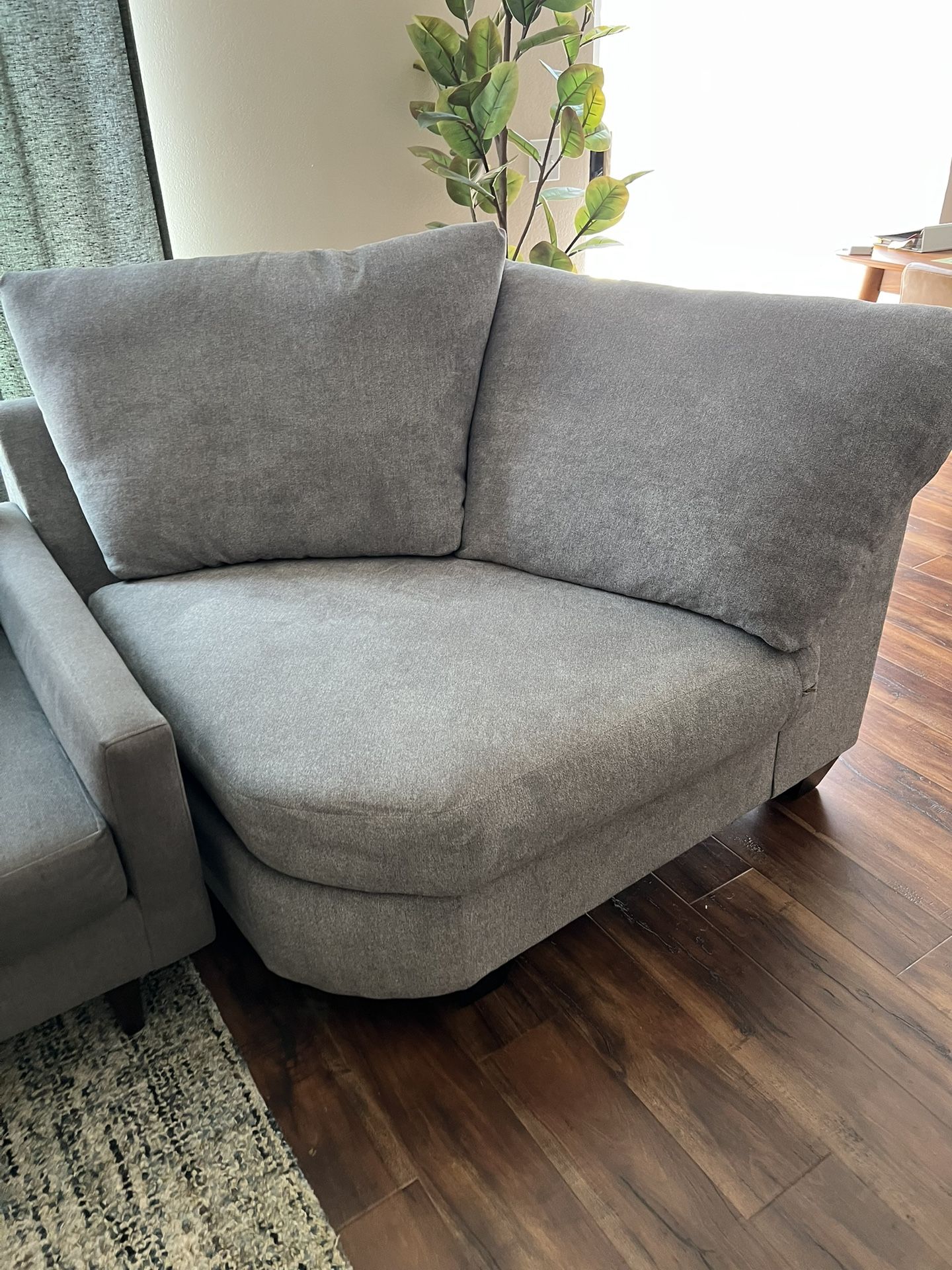 NEW Sofa Curved (Living Spaces)
