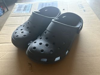 Black Crocs