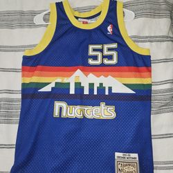 NBA Jerseys – Mutombo (Denver) & Curry (Warriors)
