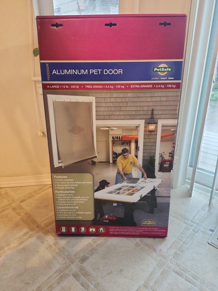 XL Aluminum Pet Door