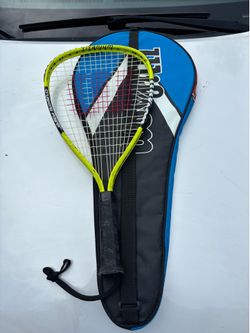1 Wilson Titanium Racquetball Racket with Bag