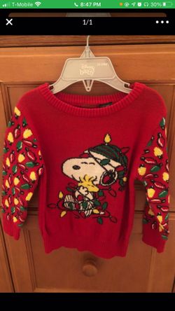 Snoopy Christmas sweater