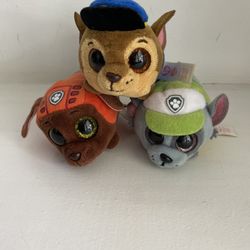 Teeny Ty Paw Patrol Beanies 
