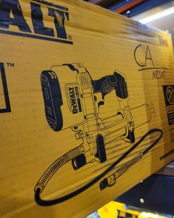 DEWALT 20V CORDLESS GREASE GUN $199