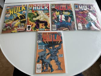 The Incredible Hulk Comic Books 