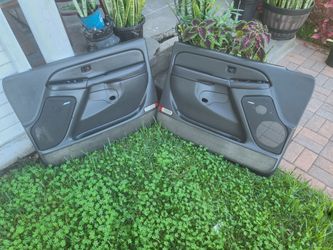 2003 to 2007 Silverado Sierra front door panels with switches