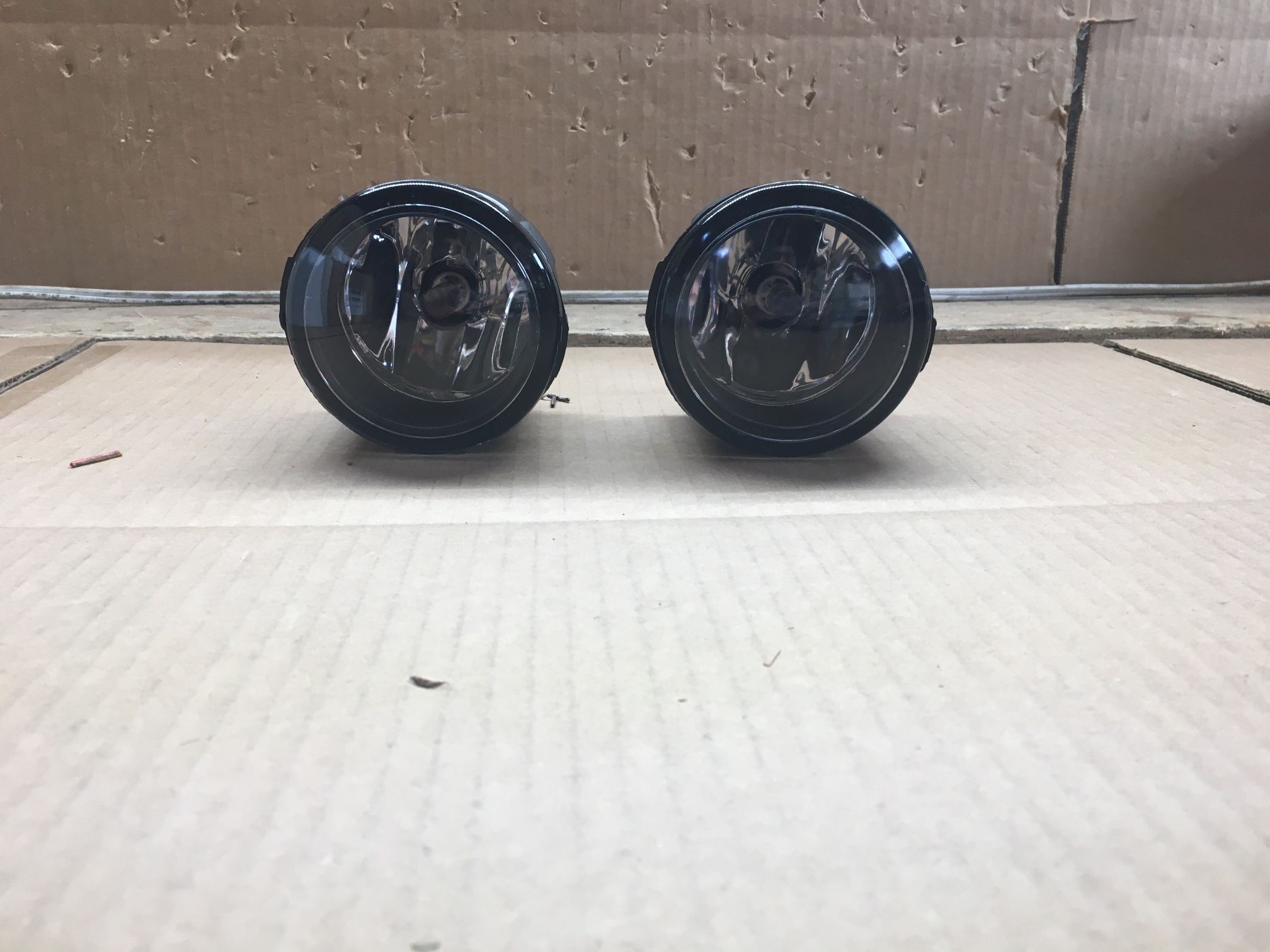 #B77 Fit 09-14 Nissan Cube/11-14 Juke/Quest/09-14 Murano Black Fog Lights Pair
