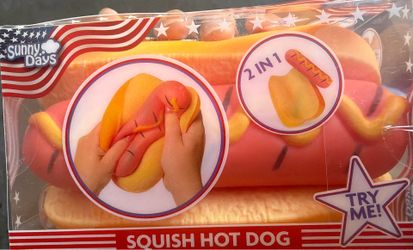 Squishy hot dog
