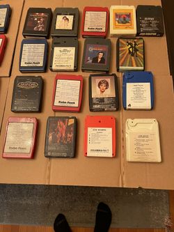 8 Track Tapes Selling As A Whole