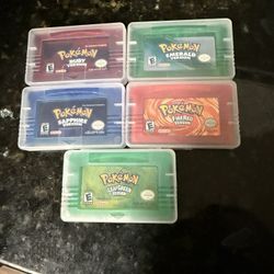 $45 If Picked Up Gilbert NEW Never Played gba Pokemon All 5 Colors Copies 