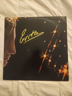 Evita Soundtrack Vintage Vinyl 1979 - SUPER RARE GEM NEVER PLAYED! (cover small damage)