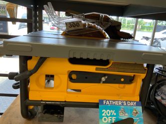 DEWALT TABLE SAW DWE4780
